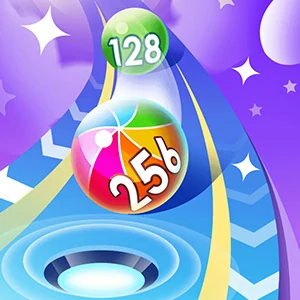 2048 Run Gorgeous Balls - free online game at Bysjdm